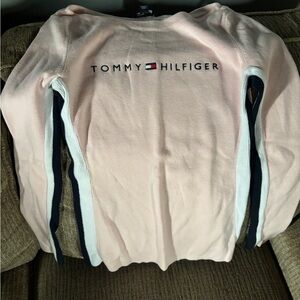 Tommy Hilfiger Lightweight Pink Crew Neck Sweater